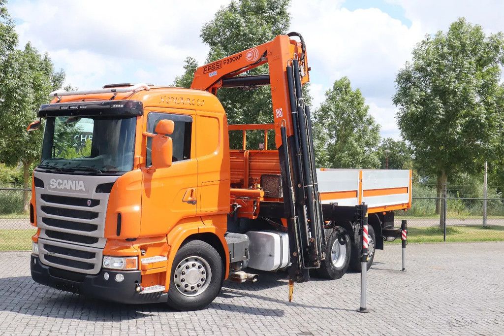 Scania R480 | 6X2*4 | FASSI F230-5 | EURO 5 | RETARDER | ONLY 187.000 KM