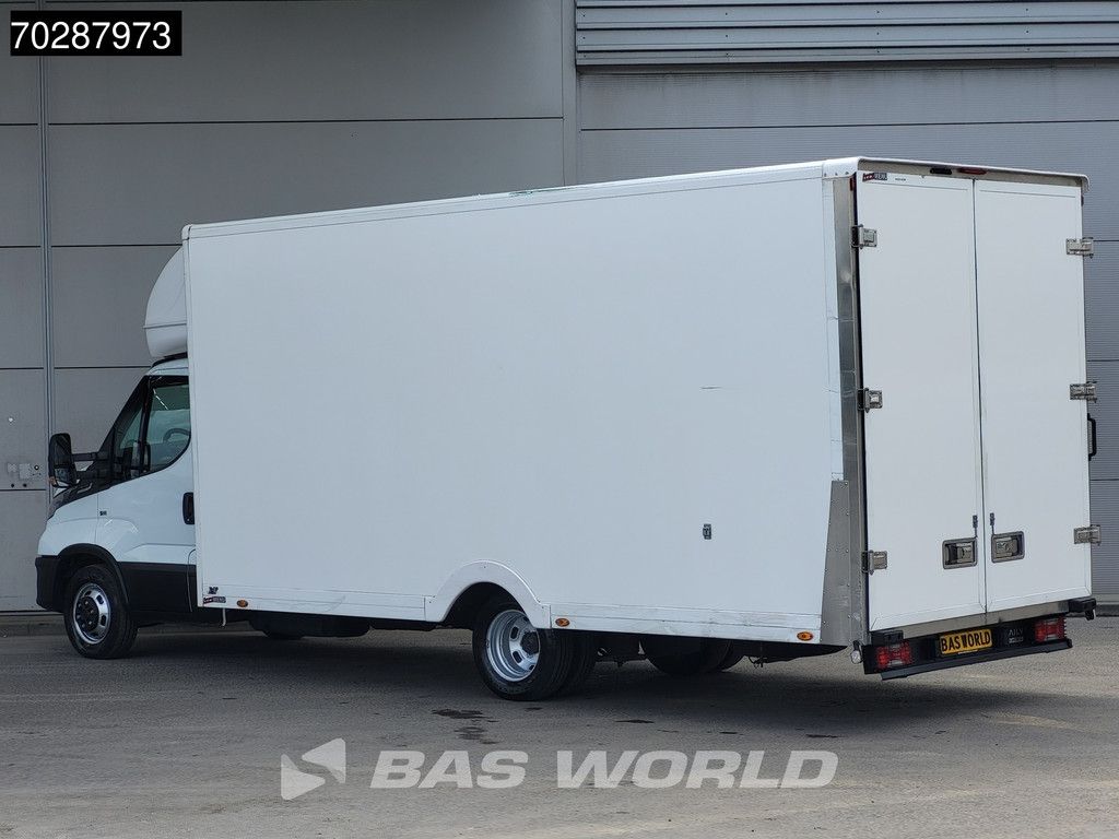 Iveco 35C14 Automaat Luchtvering 530cm lang! Verkoopwagen Bakwagen Airco Cruise Camera Euro6 Meubelbak Plancher Foodtruck Paardenwagen 30m3 A/C Cruise control