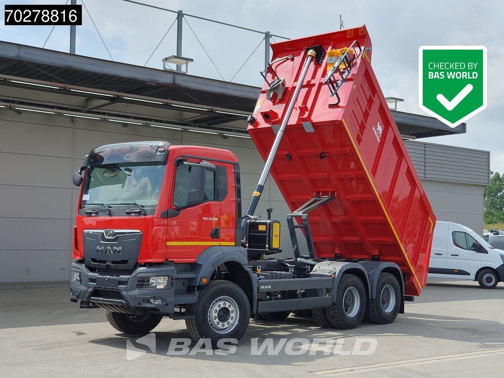 MAN TGS 33.400 6X4 NEW! 16m3 Wielton tipper Manual Body heating Big-Axle Euro 5