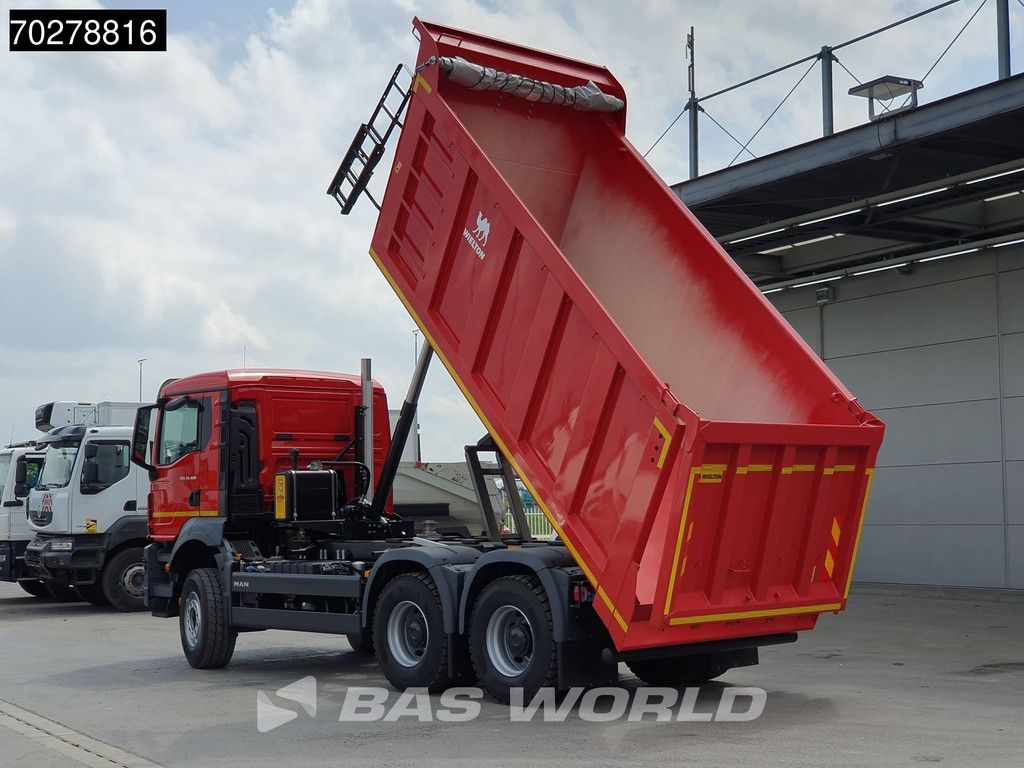 MAN TGS 33.400 6X4 NEW! 16m3 Wielton tipper Manual Body heating Big-Axle Euro 5