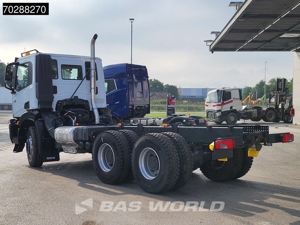 Iveco X-Way 460 6X4 NEW chassis Retarder Big-Axle Full Steel Navi Euro 6