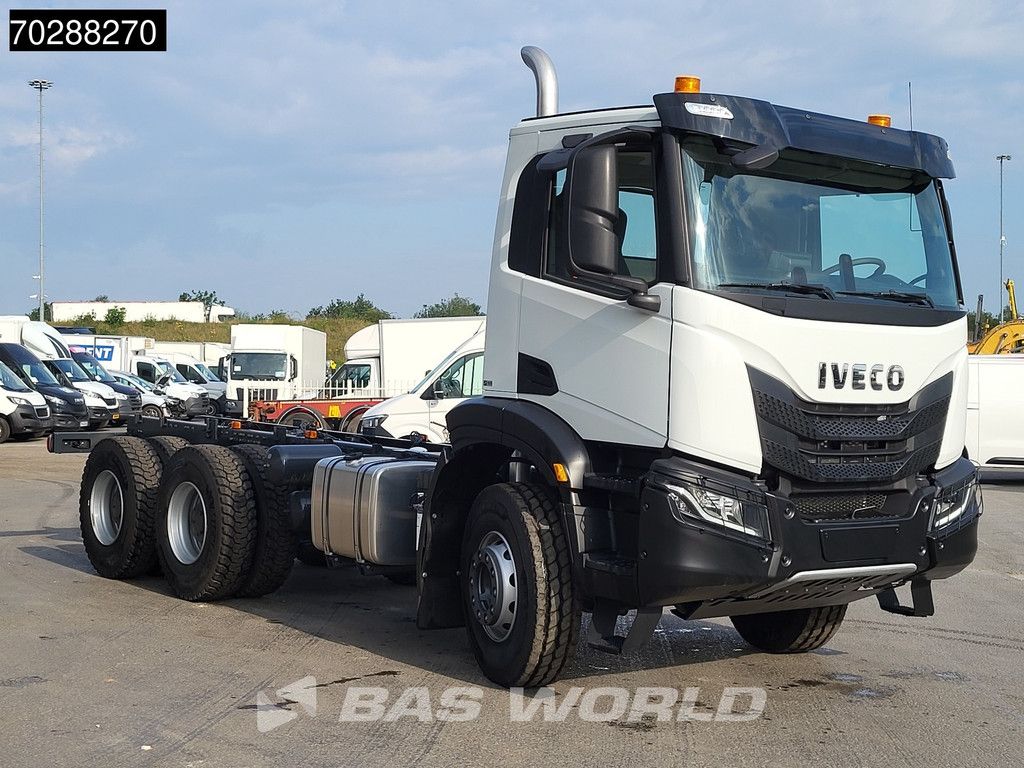 Iveco X-Way 460 6X4 NEW chassis Retarder Big-Axle Full Steel Navi Euro 6