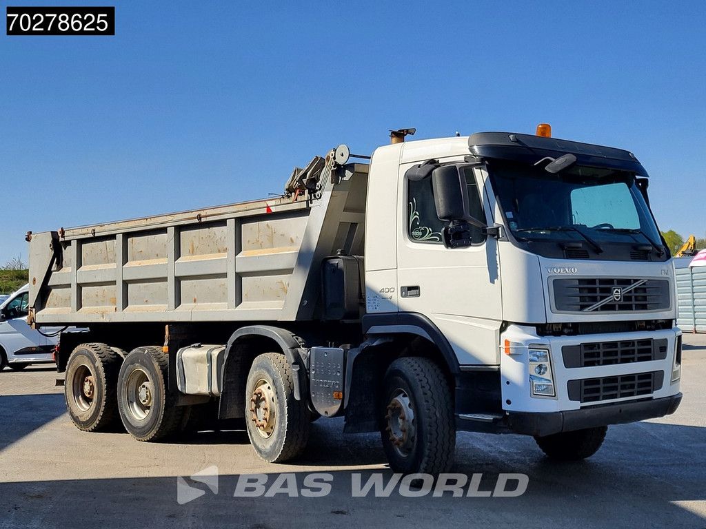 Volvo FM 400 8X4 16m3 tipper Manual Big-Axle VEB+ Euro 4