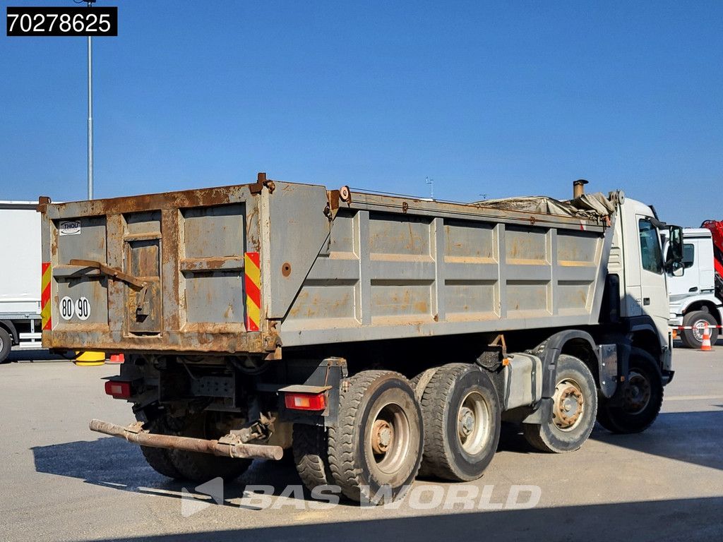 Volvo FM 400 8X4 16m3 tipper Manual Big-Axle VEB+ Euro 4