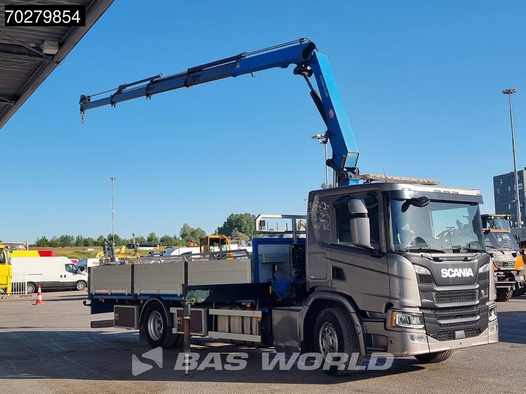 Scania P280 4X2 HMF 1420K-RC Kran Crane Automatic Euro 6