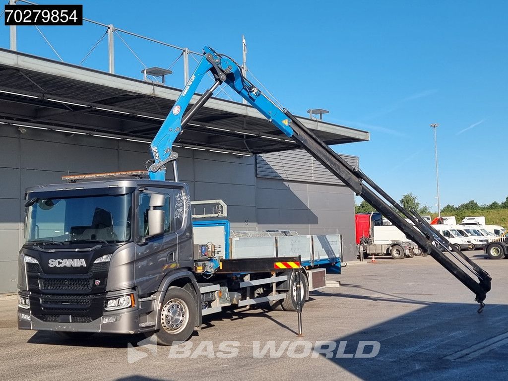 Scania P280 4X2 HMF 1420K-RC Kran Crane Automatic Euro 6