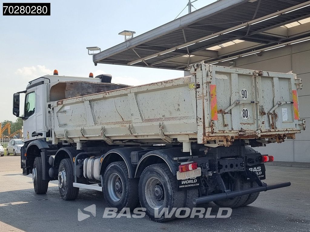 Mercedes Arocs 3240 8X4 12m3 2-way Tipper Automatic Steel suspension Euro 6
