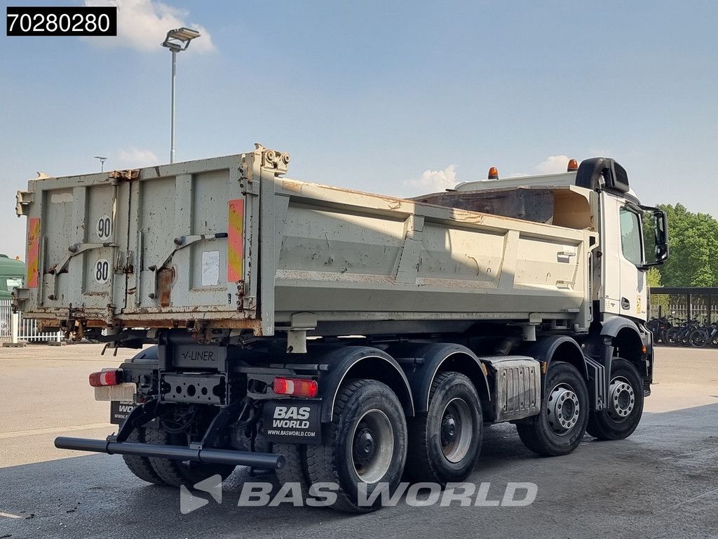 Mercedes Arocs 3240 8X4 12m3 2-way Tipper Automatic Steel suspension Euro 6