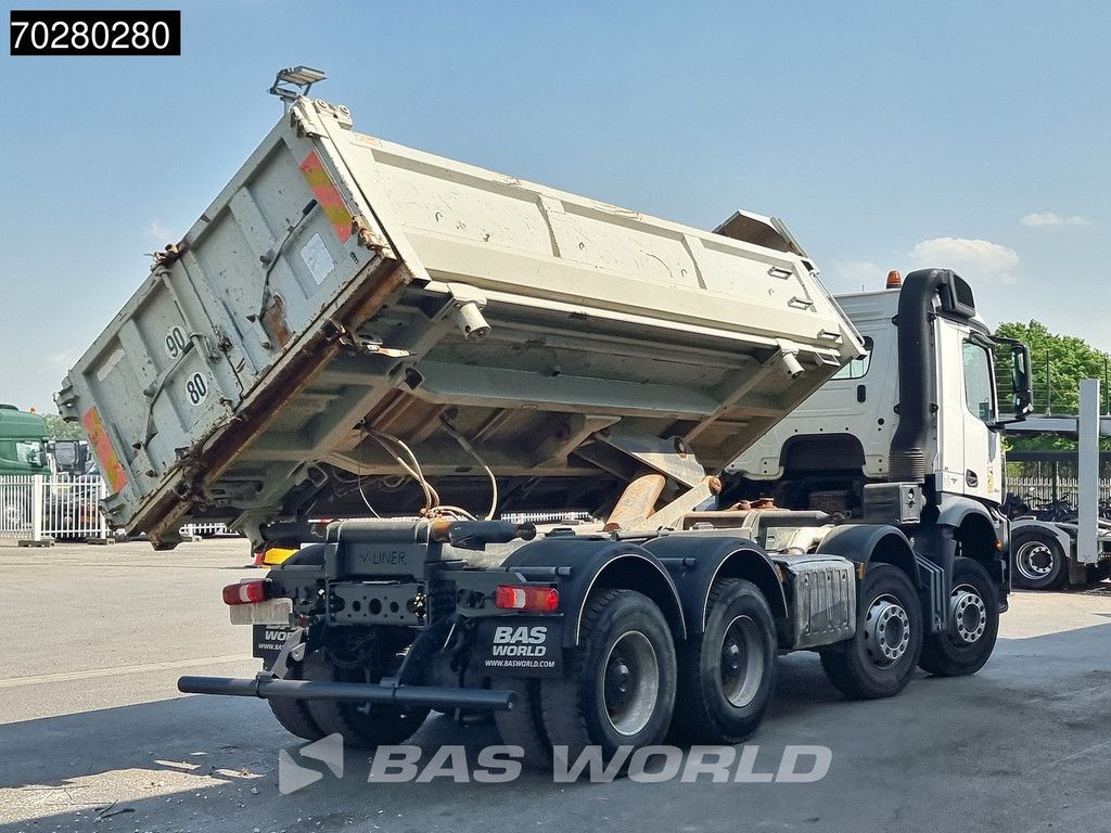 Mercedes Arocs 3240 8X4 12m3 2-way Tipper Automatic Steel suspension Euro 6
