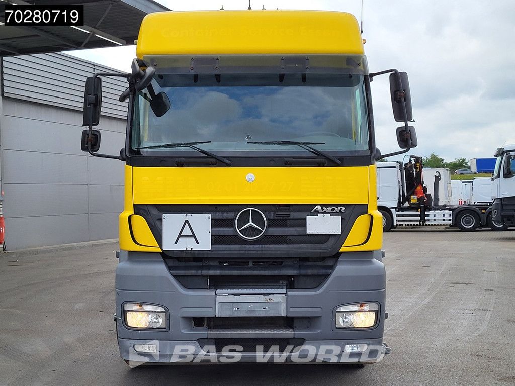 Mercedes Axor 2543 6X2 Meiller RK 20.70 hooklift Manual Retarder Liftachse Euro 5