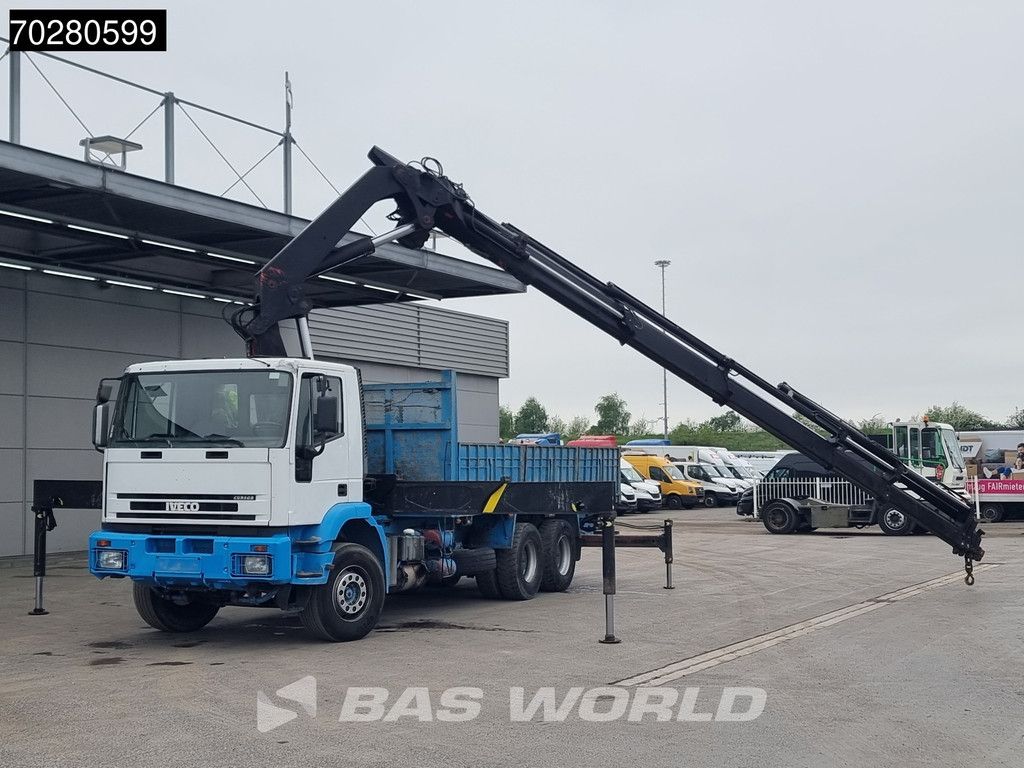 Iveco EuroTrakker 310 6X4 Palfinger PK36002 Kran Crane Manual Big-Axle Euro 3