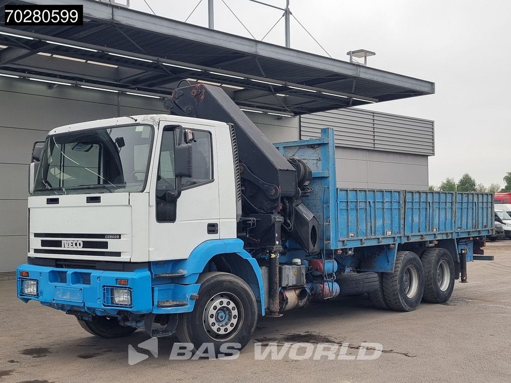 Iveco EuroTrakker 310 6X4 Palfinger PK36002 Kran Crane Manual Big-Axle Euro 3