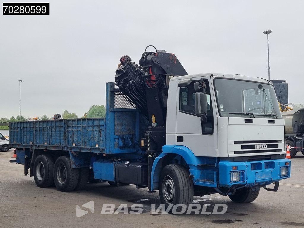 Iveco EuroTrakker 310 6X4 Palfinger PK36002 Kran Crane Manual Big-Axle Euro 3