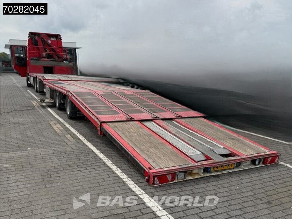 DAF XF 440 6X2 NL-Truck Transporter HMF 900-K2 Kran Winch Lift-Lenkachse Euro 6