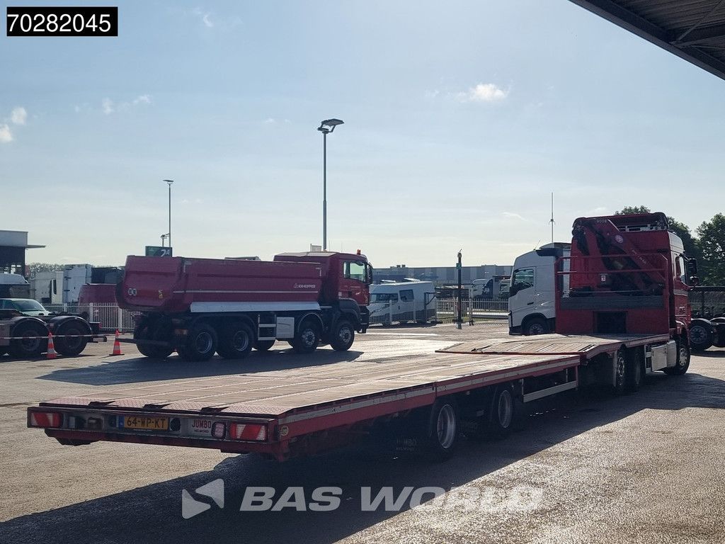 DAF XF 440 6X2 NL-Truck Transporter HMF 900-K2 Kran Winch Lift-Lenkachse Euro 6