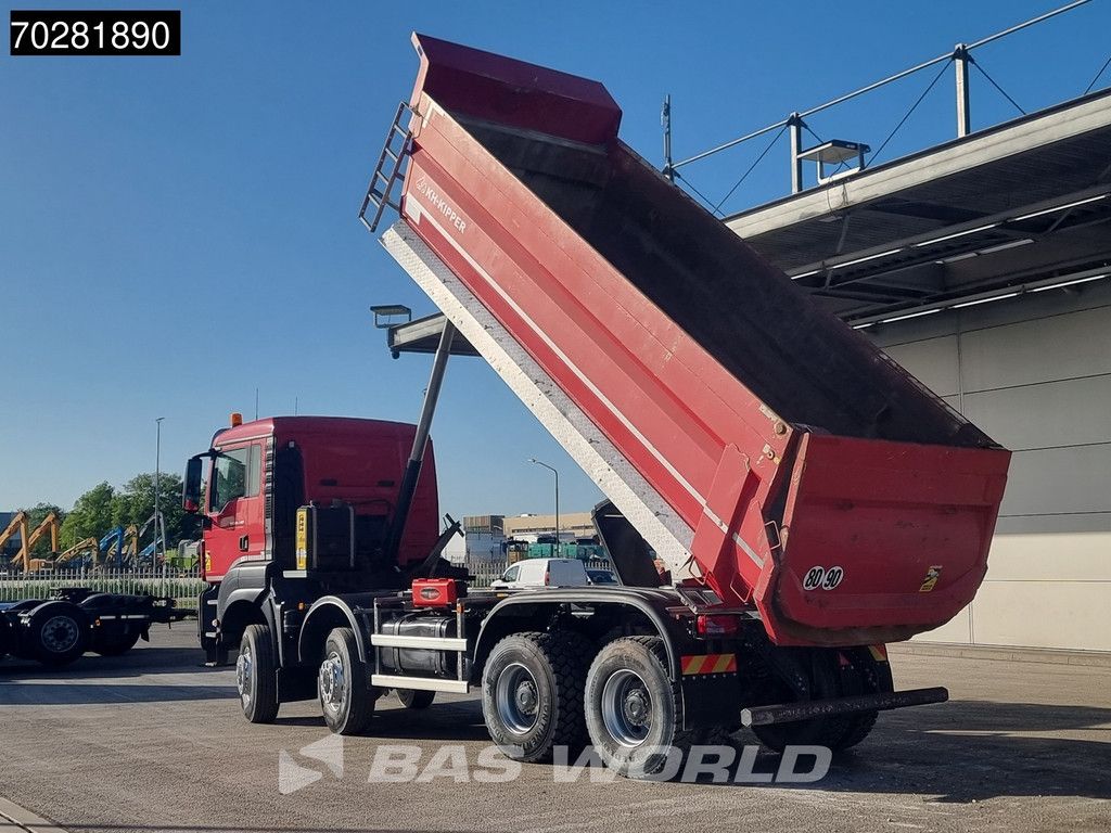 MAN TGS 41.480 8X8 8x8 Big-Axle Steelsuspension 20m3 Tipper Euro 6