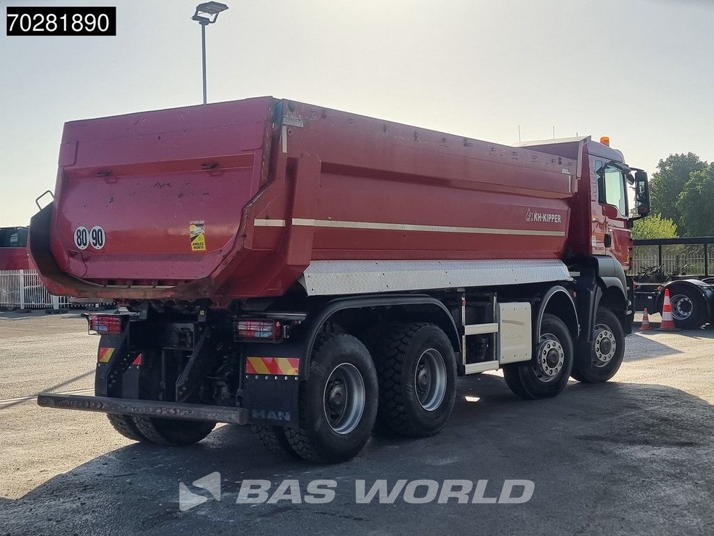MAN TGS 41.480 8X8 8x8 Big-Axle Steelsuspension 20m3 Tipper Euro 6