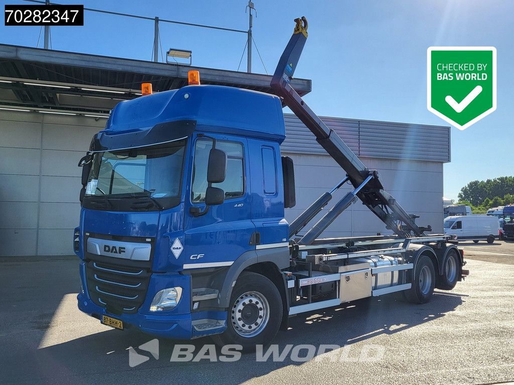 DAF CF 440 6X2 NL-Truck 21tons VDL containersystem ACC Euro 6