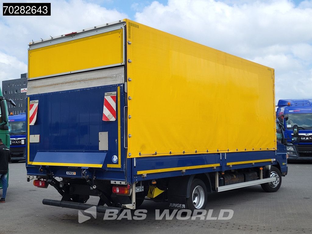 Mitsubishi 7C18 4X2 7.5tons Curtainsides Ladebordwand Automatic Euro 6