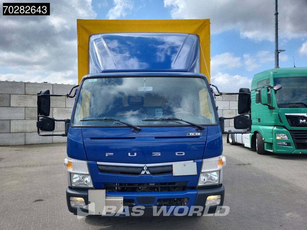 Mitsubishi 7C18 4X2 7.5tons Curtainsides Ladebordwand Automatic Euro 6