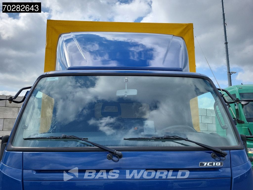 Mitsubishi 7C18 4X2 7.5tons Curtainsides Ladebordwand Automatic Euro 6