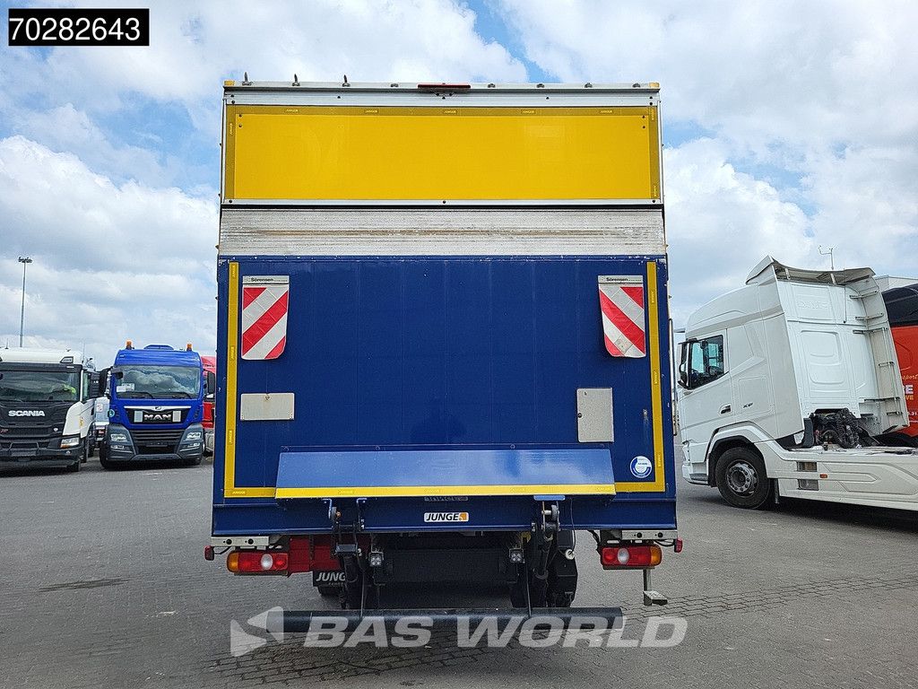 Mitsubishi 7C18 4X2 7.5tons Curtainsides Ladebordwand Automatic Euro 6