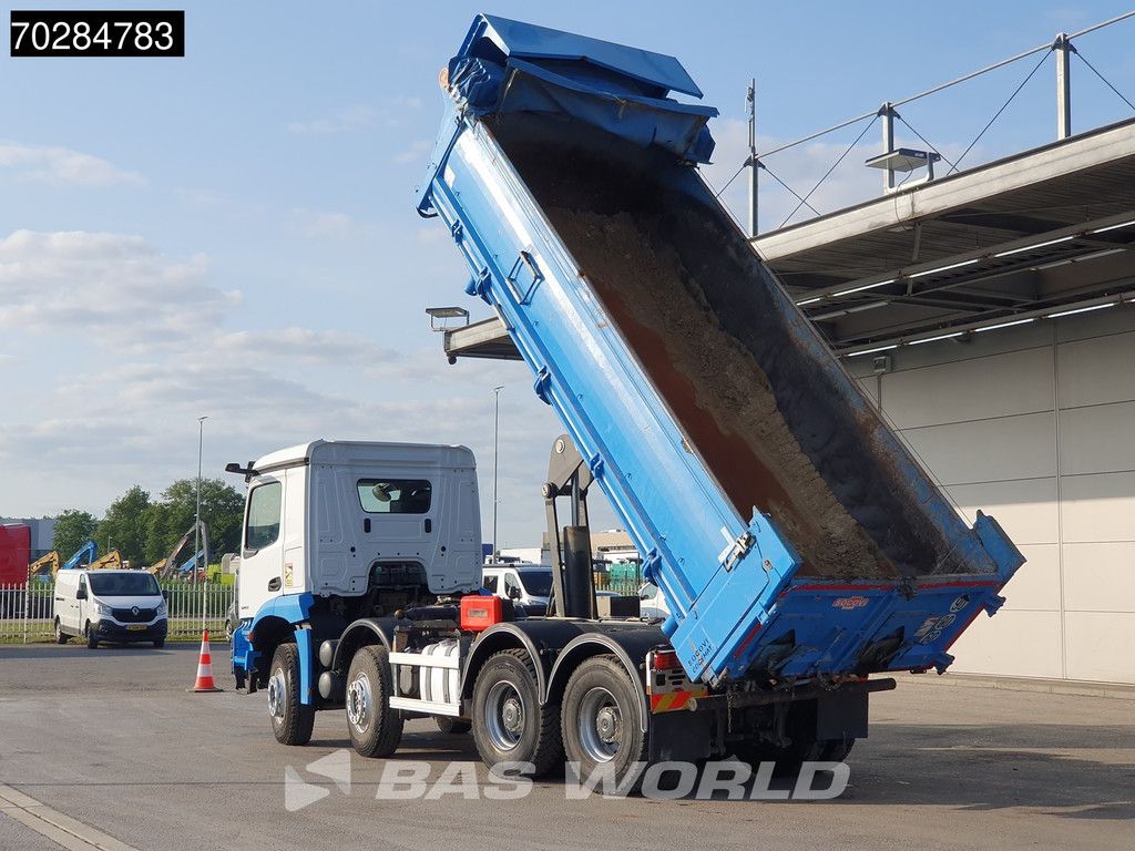 Mercedes Arocs 3243 8X4 14m3 2-side tipper Big-Axle Steelsuspension Navi Euro 6