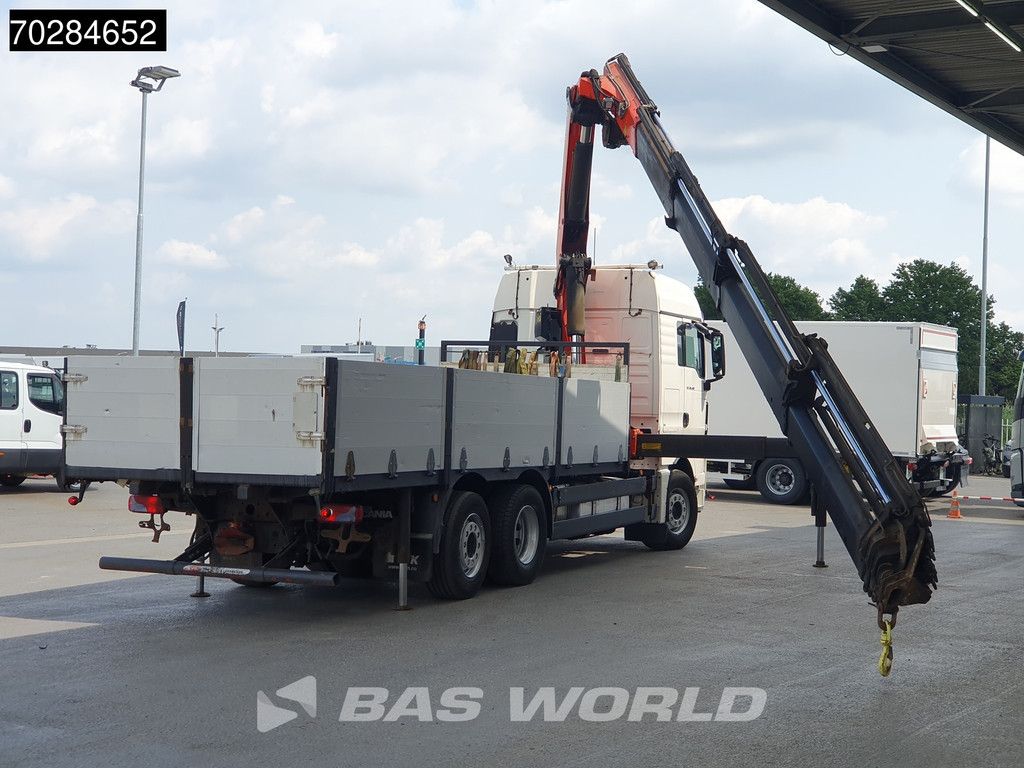 MAN TGX TGX 26.480 6X2 Palfinger PK29002 Kran Crane 8 ext 2.5T winch Retarder Manual Euro 4