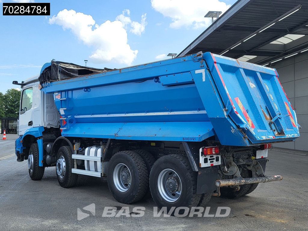 Mercedes Arocs 3243 8X4 16m3 tipper Big-Axle Steelsuspension Automatic Navi Euro 6