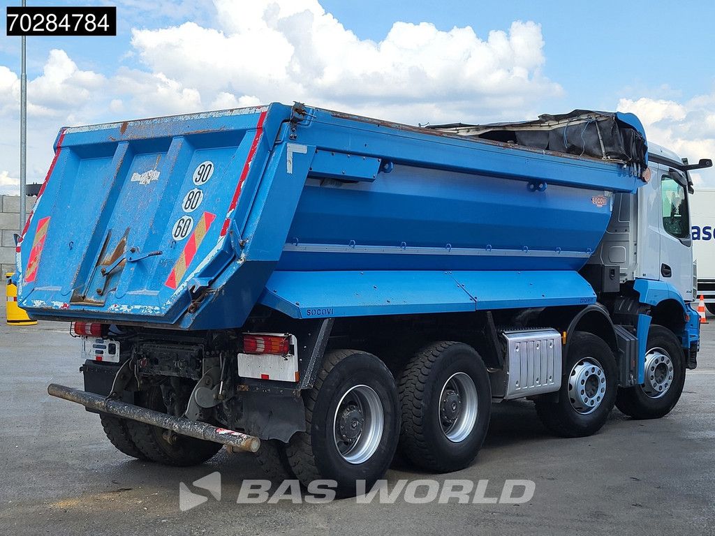 Mercedes Arocs 3243 8X4 16m3 tipper Big-Axle Steelsuspension Automatic Navi Euro 6