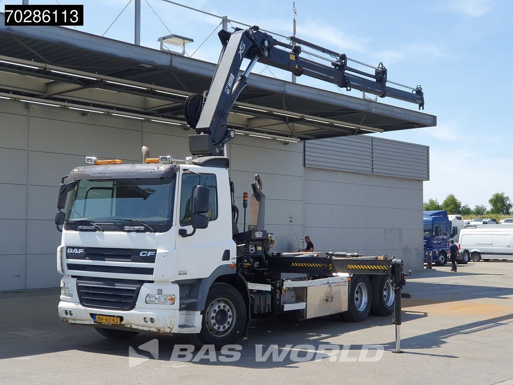 DAF CF CF85.360 6X2 NL-Truck Hiab 211 EP-4 HIDUO Crane + Hooklift Liftachse Euro 5