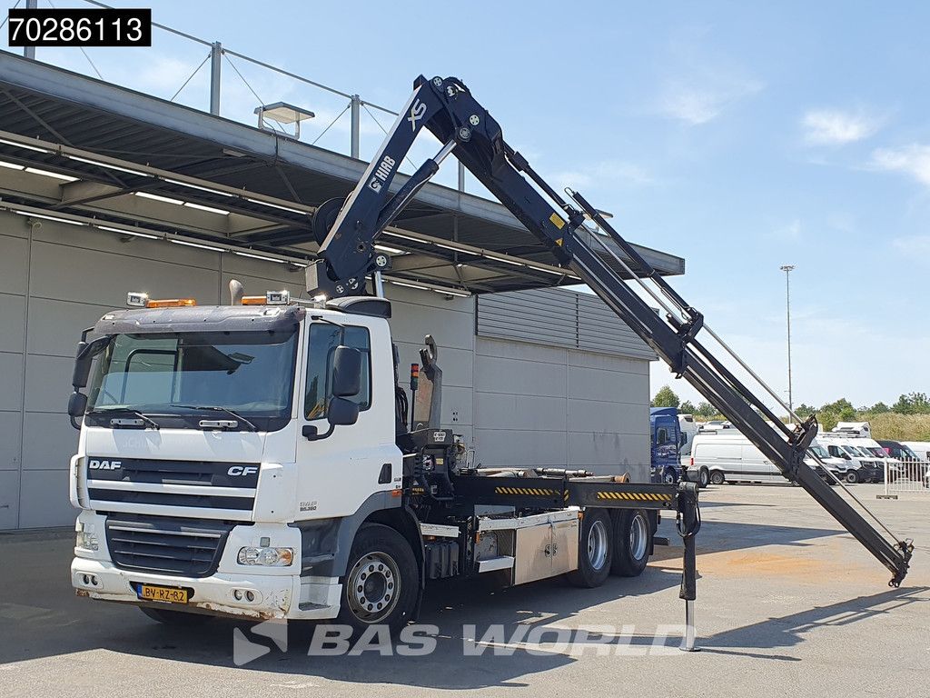 DAF CF CF85.360 6X2 NL-Truck Hiab 211 EP-4 HIDUO Crane + Hooklift Liftachse Euro 5