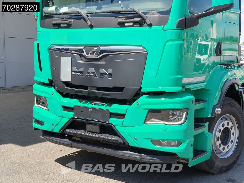 MAN TGS 28.510 6X2 Meiller RS21 65 Hooklift Lift-Axle Automatic Navi Retarder Euro 6