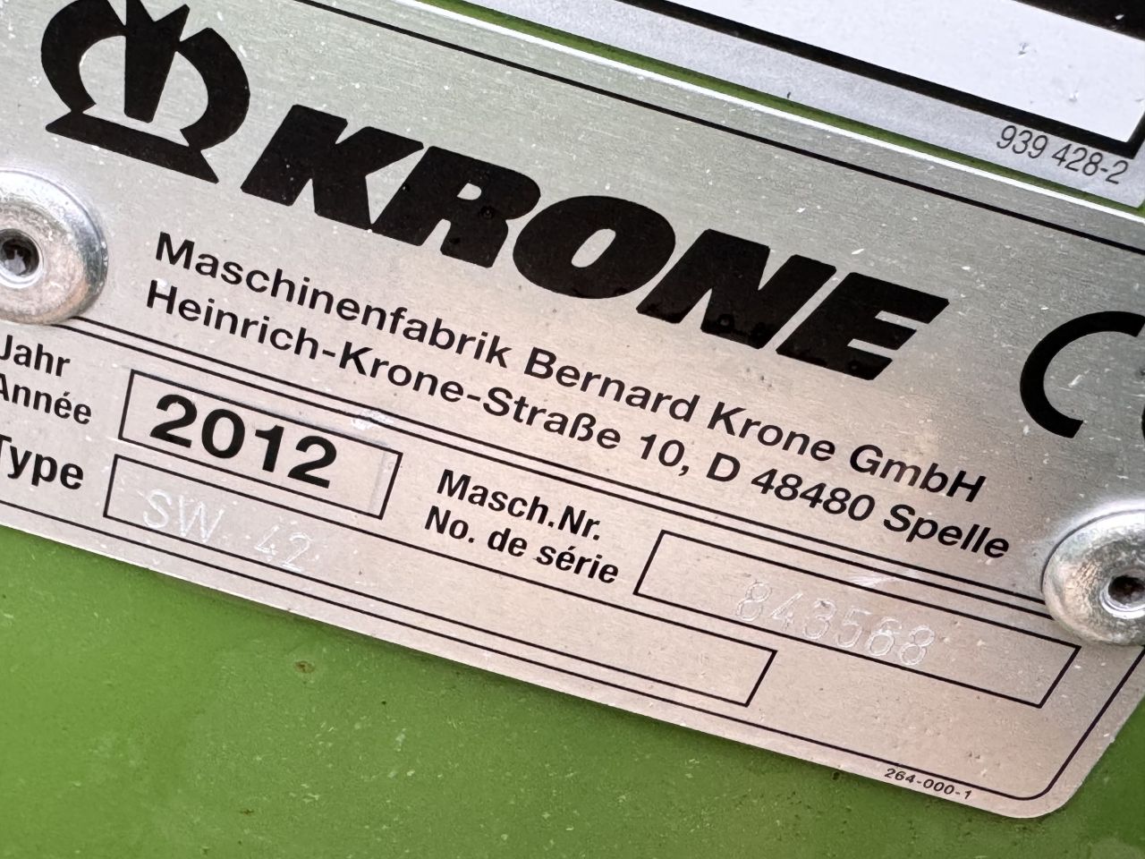 Krone Swadro 42/13 hark