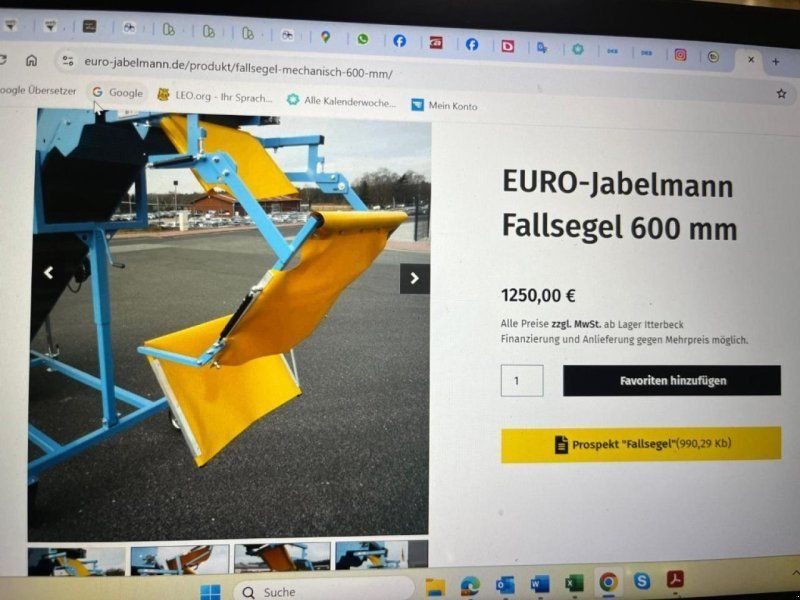 EURO-Jabelmann Fallsegel