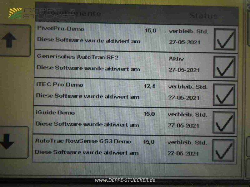 John Deere Greenstar 2630 Display