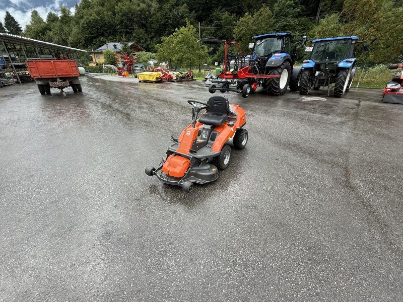 Husqvarna Rider R 214TC mit Combi 94 Mähdeck BJ