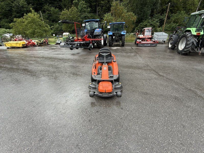 Husqvarna Rider R 214TC mit Combi 94 Mähdeck BJ