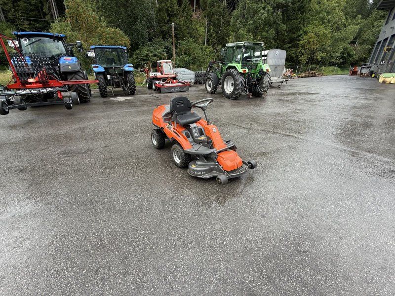Husqvarna Rider R 214TC mit Combi 94 Mähdeck BJ