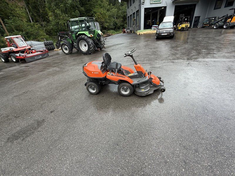 Husqvarna Rider R 214TC mit Combi 94 Mähdeck BJ