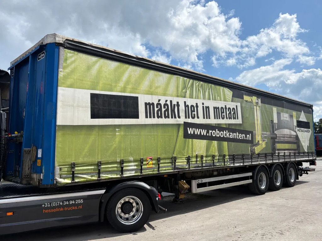Van Hool 3AS Gegalvaniseerd Schuifzeilen/Schuifdak 2X Liftas 2.000KG Laadklep APK 05/2026!