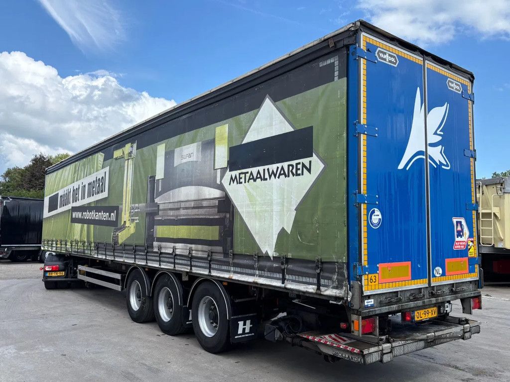 Van Hool 3AS Gegalvaniseerd Schuifzeilen/Schuifdak 2X Liftas 2.000KG Laadklep APK 05/2026!