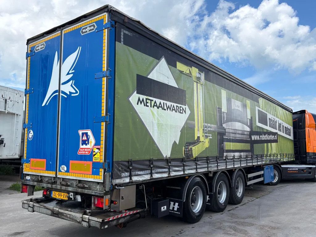 Van Hool 3AS Gegalvaniseerd Schuifzeilen/Schuifdak 2X Liftas 2.000KG Laadklep APK 05/2026!