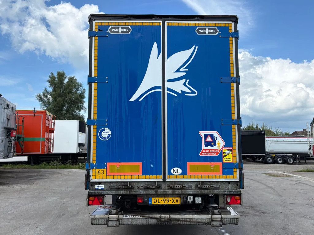 Van Hool 3AS Gegalvaniseerd Schuifzeilen/Schuifdak 2X Liftas 2.000KG Laadklep APK 05/2026!