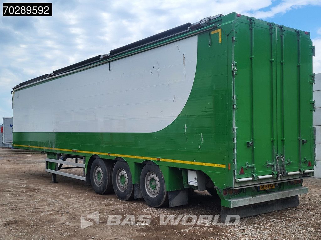 TITAN Semi trailer 6mm Liftachse 86m3 Hydraulische covering systeem Wabco Smartboard