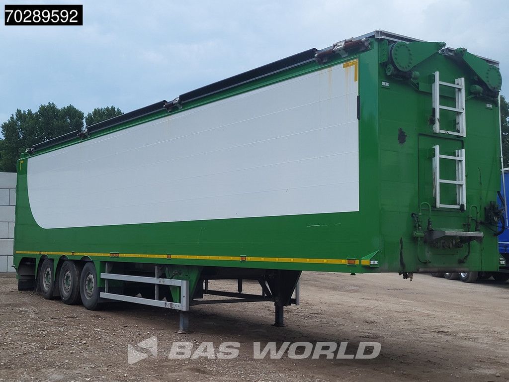 TITAN Semi trailer 6mm Liftachse 86m3 Hydraulische covering systeem Wabco Smartboard