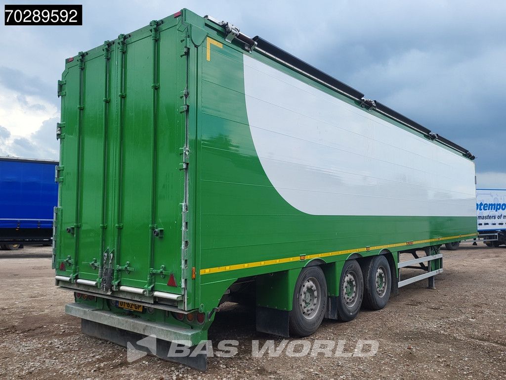 TITAN Semi trailer 6mm Liftachse 86m3 Hydraulische covering systeem Wabco Smartboard