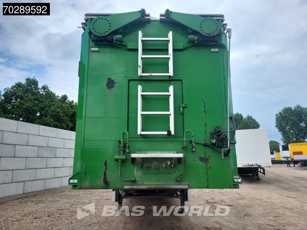 TITAN Semi trailer 6mm Liftachse 86m3 Hydraulische covering systeem Wabco Smartboard