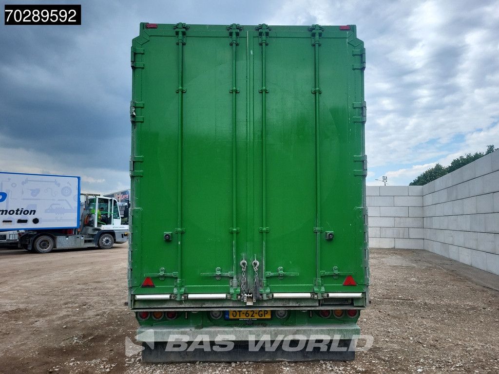 TITAN Semi trailer 6mm Liftachse 86m3 Hydraulische covering systeem Wabco Smartboard