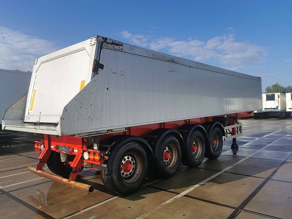 BODEX ALU TIPPER 4 axle bpw